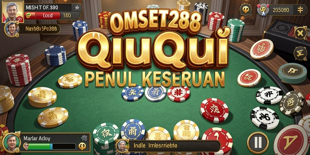Tampilan seru gameplay QiuQiu di OMSET288.